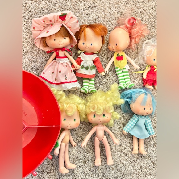 Strawberry Shortcake vintage dolls and case - Picture 7 of 8